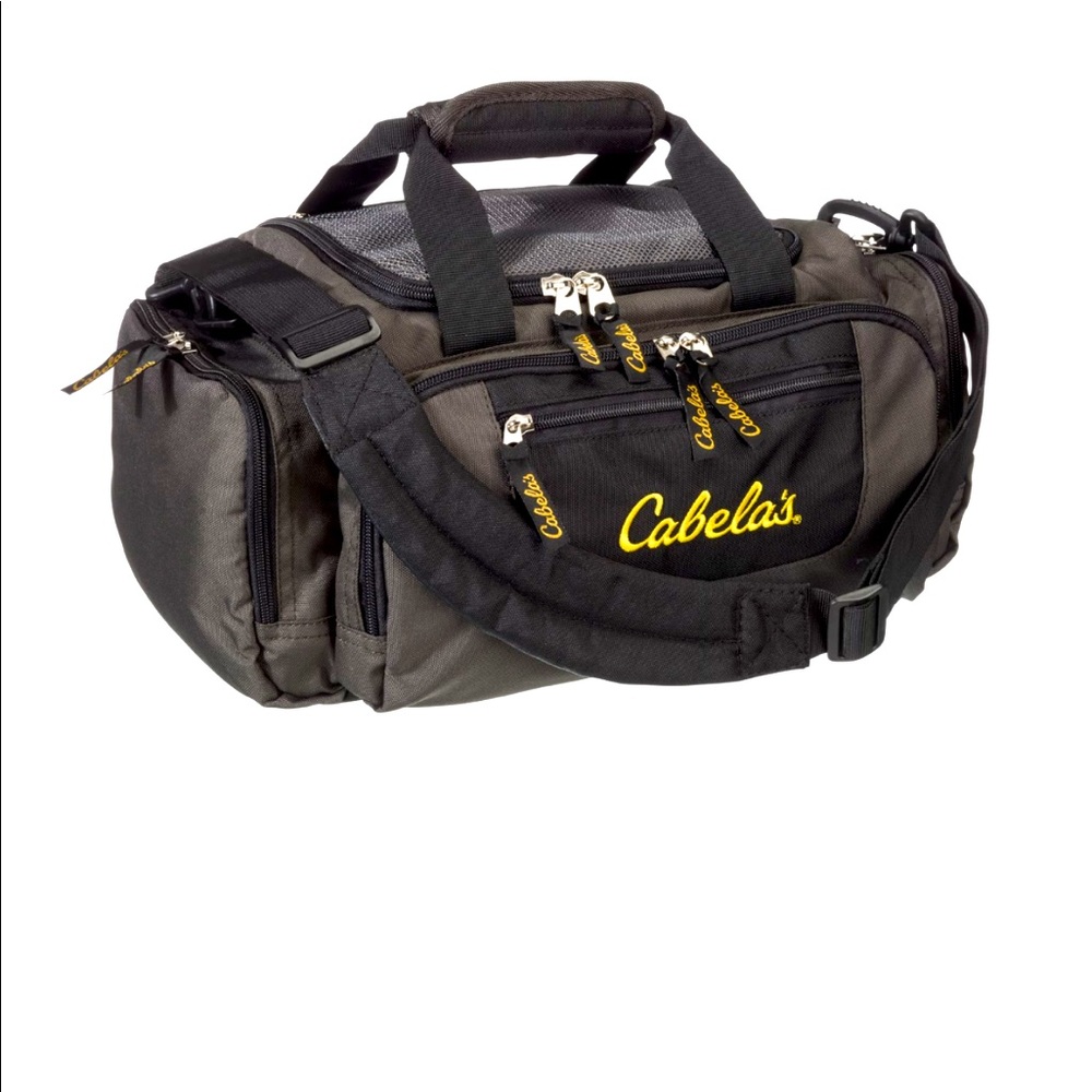 Cabela’s six pocket tool bag.